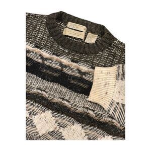 VTG City Casuals By Haggar Crewneck Sweater Professor Core Wool‎ Blend Men's M